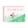 Climb Onward Greeting Card
